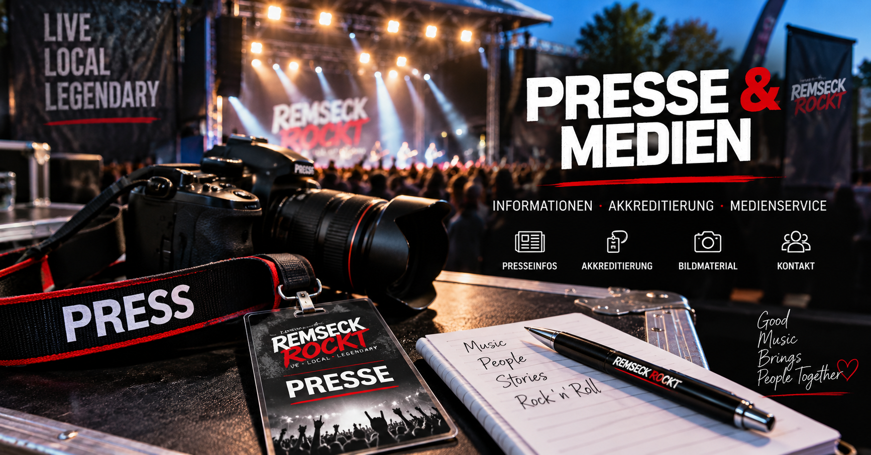 Presse und Medien bei REMSECK ROCKT